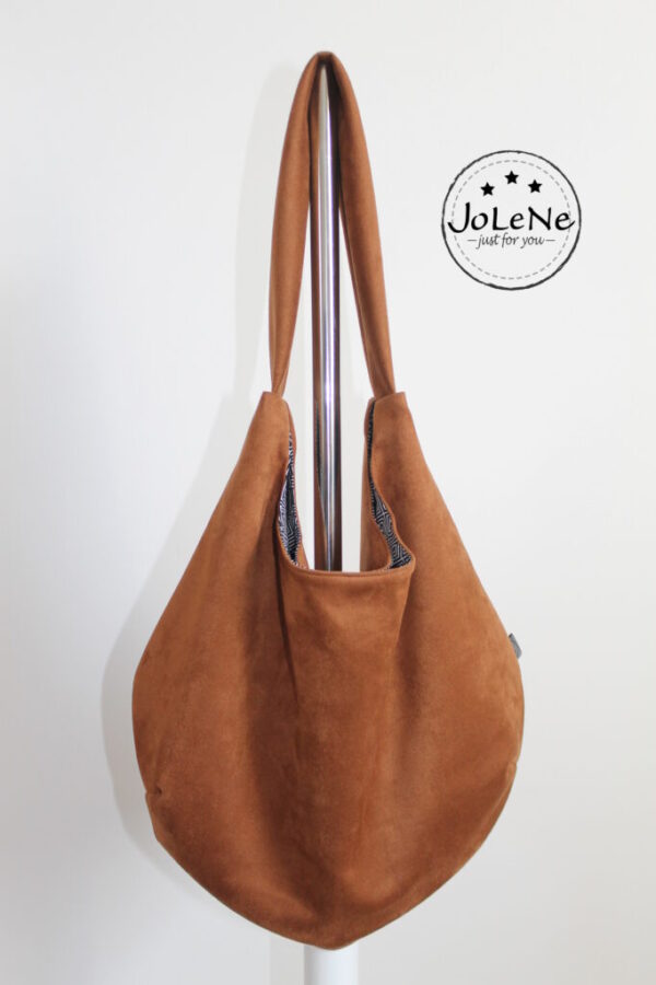 Hobo Bag Wildleder sand